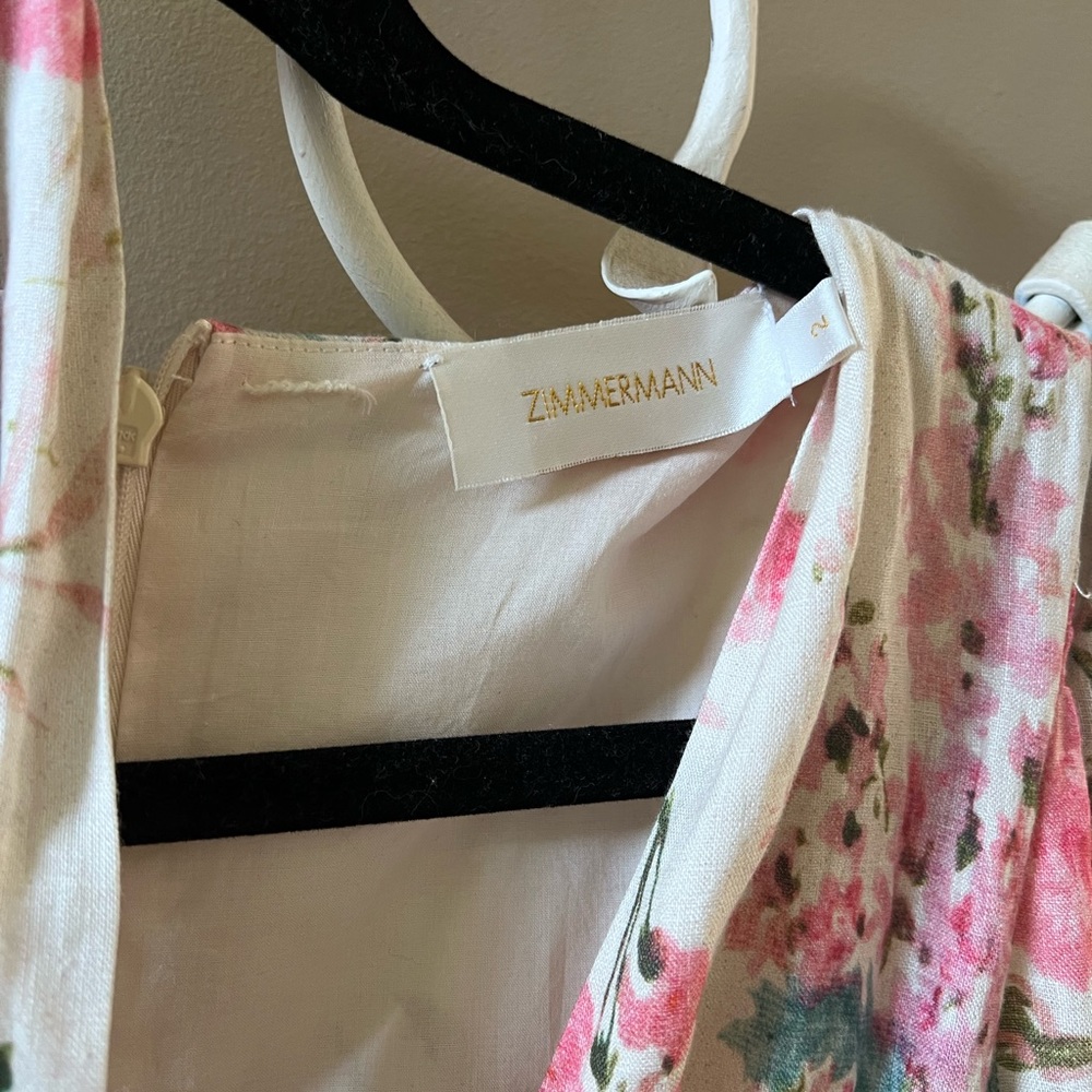 Zimmermann floral maxi dress